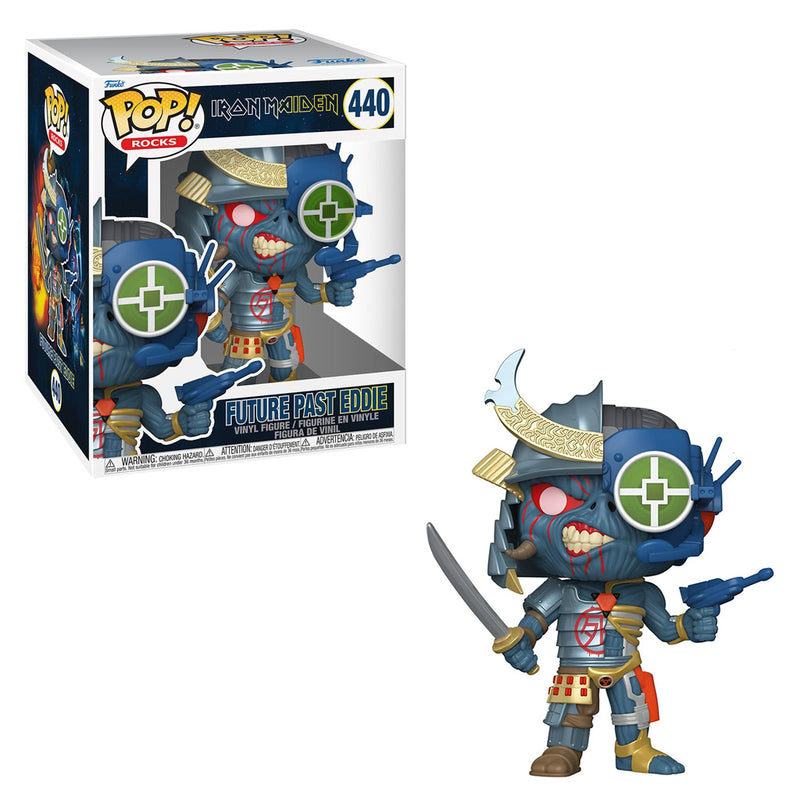 FUNKO POP ROCKS IRON MAIDEN SUPER SIZED 6" - FUTURE PAST EDDIE 440